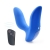 Синий вибромассажер простаты 3,5’’ Remote Control Curve P-spot Massager - 12 см. - Erokay - в Сургуте купить с доставкой