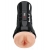 Телесный мастурбатор-вагина в черной колбе Super Luscious Lips XXL - Pipedream - в Сургуте купить с доставкой