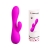Лиловый вибратор-кролик Simon - 17,8 см. - Baile