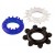 Набор из 3 эрекционных колец разного цвета и рельефа - Boys of Toys - в Сургуте купить с доставкой