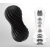 Мастурбатор FLEX Rocky Black с плотным рельефом - Tenga - в Сургуте купить с доставкой