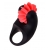 Чёрно-красное эрекционное виброкольцо Erotist - Erotist Adult Toys - в Сургуте купить с доставкой
