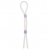 Прозрачное эрекционное кольцо-лассо SILICONE LASSO COCK RING DUAL BEADS - NMC - в Сургуте купить с доставкой