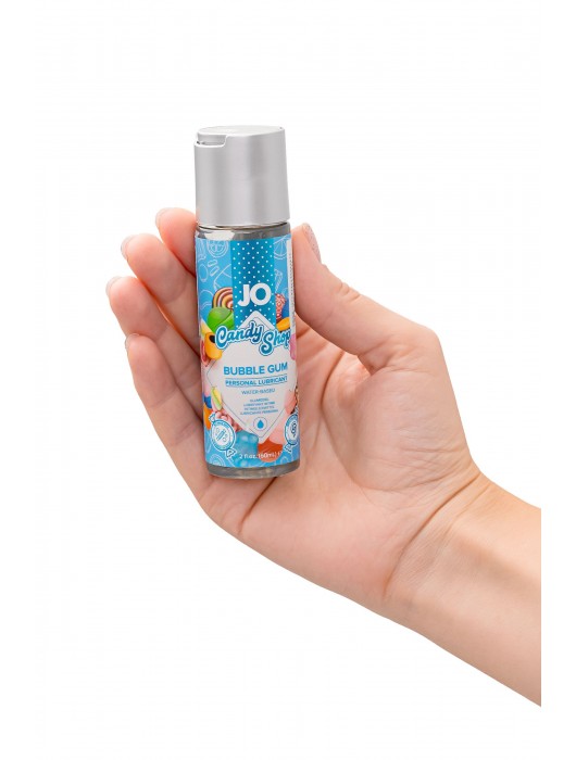 Смазка на водной основе Candy Shop Bubblegum с ароматом жвачки - 60 мл. - System JO - купить с доставкой в Сургуте