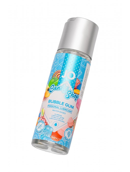 Смазка на водной основе Candy Shop Bubblegum с ароматом жвачки - 60 мл. - System JO - купить с доставкой в Сургуте
