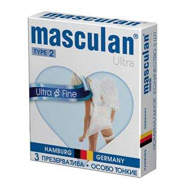 Ультратонкие презервативы Masculan Ultra Fine с обильной смазкой - 3 шт. - Masculan - купить с доставкой в Сургуте