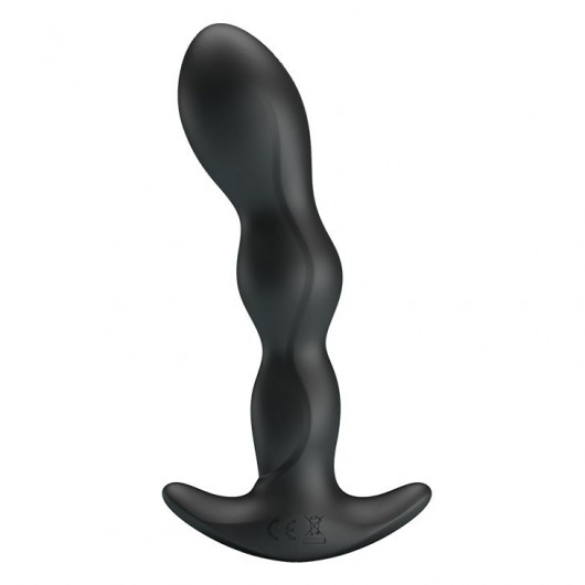Черный анальный стимулятор простаты с вибрацией Special Anal Massager - 14,5 см. - Baile - в Сургуте купить с доставкой