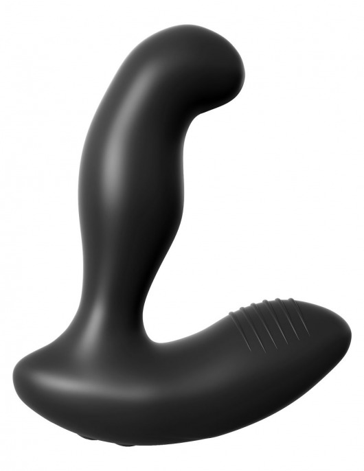 Черный массажер простаты Electro Stim Prostate Vibe с электростимуляцией - 13,3 см. - Pipedream - купить с доставкой в Сургуте