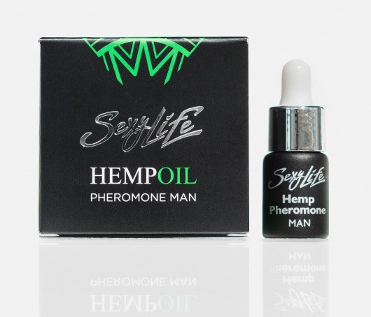 Мужские духи с феромонами Sexy Life HEMPOIL man - 5 мл. -  - Магазин феромонов в Сургуте