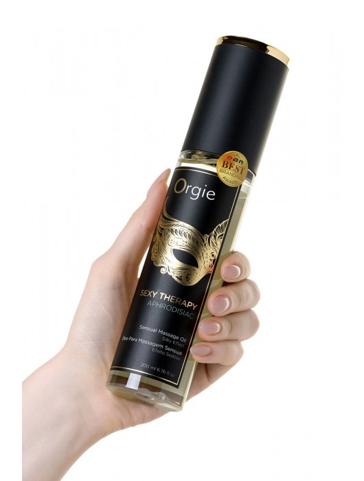 Минеральное массажное масло Orgie Sexy Therapy Afrodisiac - 200 мл. - ORGIE - купить с доставкой в Сургуте