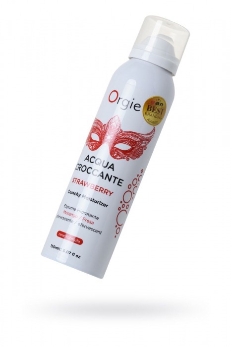 Шипучая увлажняющая пена для чувственного массажа Orgie Acqua Croccante - 150 мл. - ORGIE - купить с доставкой в Сургуте