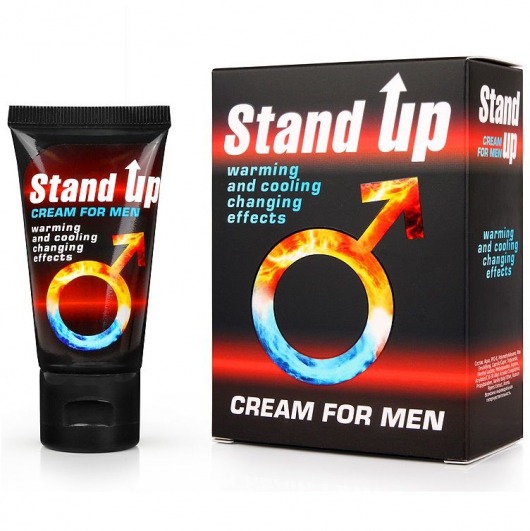 Возбуждающий крем для мужчин Stand Up - 25 гр. - Биоритм - купить с доставкой в Сургуте