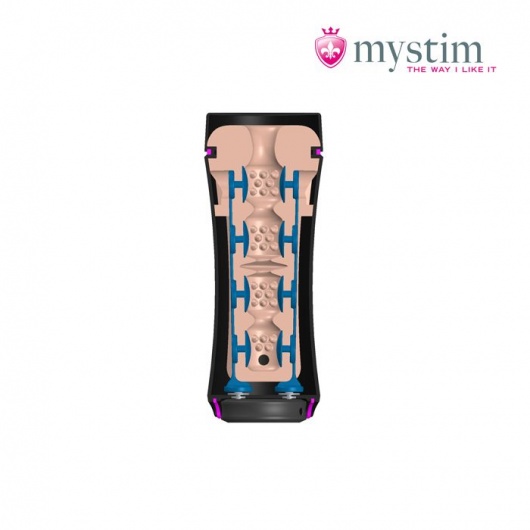 Мастурбатор-анус Opus E Donut с возможностью подключения электростимуляции - MyStim - купить с доставкой в Сургуте