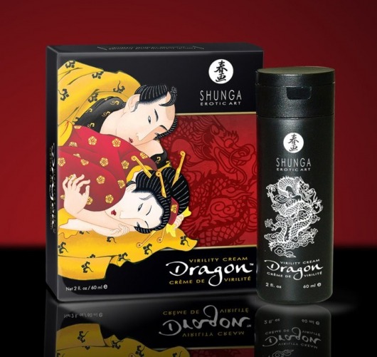 Интимный мужской крем  Дракон - Shunga - купить с доставкой в Сургуте