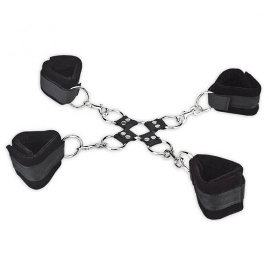 Комплект для сковывания из 5 предметов - Lux Fetish - купить с доставкой в Сургуте