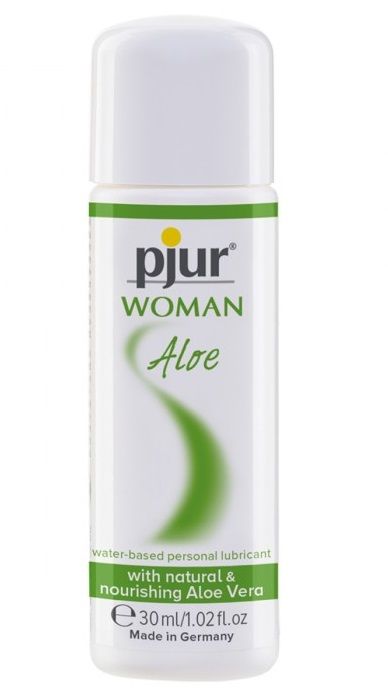 Лубрикант на водной основе pjur WOMAN Aloe - 30 мл. - Pjur - купить с доставкой в Сургуте