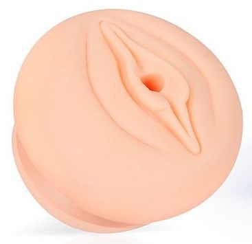 Телесная насадка-вагина на помпу - Sex Expert - в Сургуте купить с доставкой