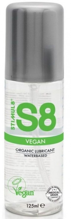 Веганский лубрикант на водной основе S8 Vegan Lube - 125 мл. - Stimul8 - купить с доставкой в Сургуте