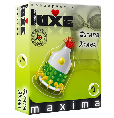 Презерватив LUXE Maxima  Сигара Хуана  - 1 шт. - Luxe - купить с доставкой в Сургуте