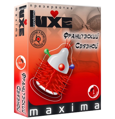 Презерватив LUXE Maxima  Французский связной  - 1 шт. - Luxe - купить с доставкой в Сургуте