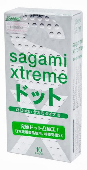 Презервативы Sagami Xtreme Type-E с точками - 10 шт. - Sagami - купить с доставкой в Сургуте