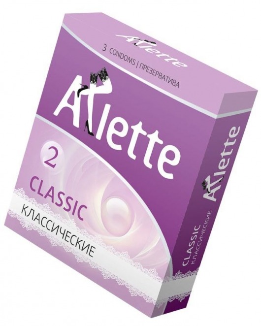 Классические презервативы Arlette Classic - 3 шт. - Arlette - купить с доставкой в Сургуте
