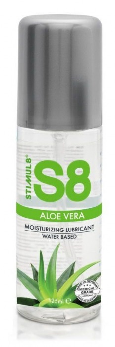 Лубрикант на водной основе S8 Aloe Vera Lube - 125 мл. - Stimul8 - купить с доставкой в Сургуте