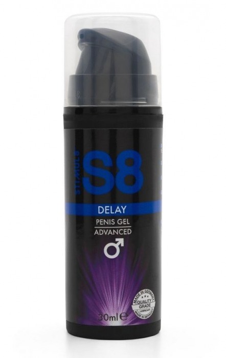 Пролонгирующий гель для мужчин S8 Delay Gel - 30 мл. - Stimul8 - купить с доставкой в Сургуте