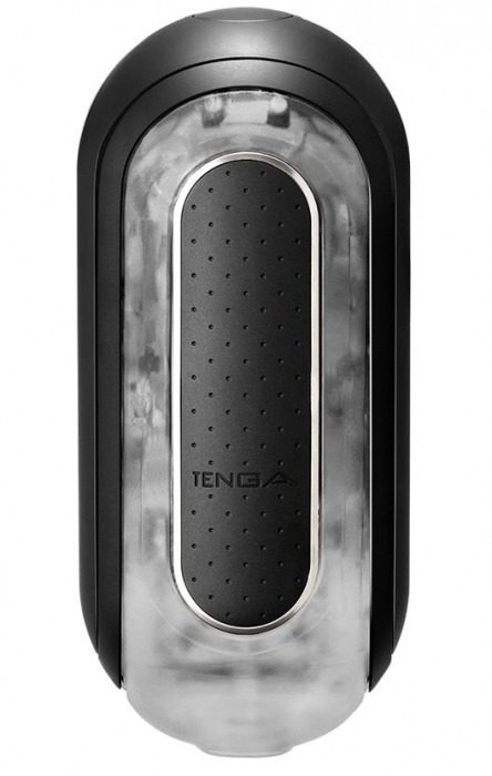 Черный мастурбатор Flip Zero с вибрацией - Tenga - в Сургуте купить с доставкой