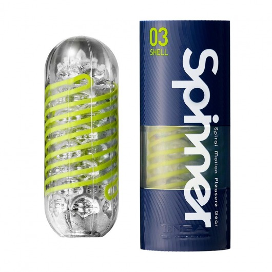 Мастурбатор SPINNER Shell - Tenga - в Сургуте купить с доставкой