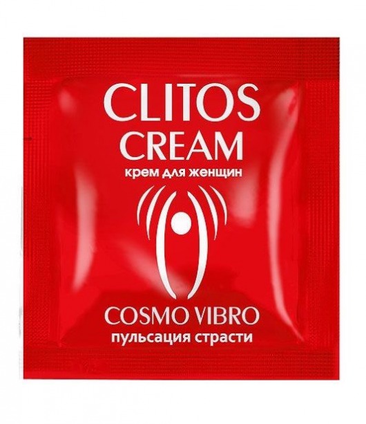 Пробник возбуждающего крема для женщин Clitos Cream - 1,5 гр. - Биоритм - купить с доставкой в Сургуте