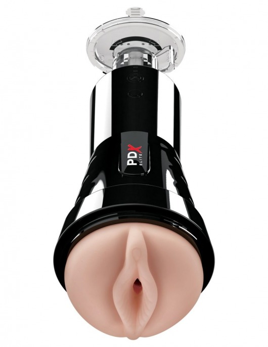 Телесный вибромастурбатор-вагина Cock Compressor Vibrating Stroker - Pipedream - в Сургуте купить с доставкой