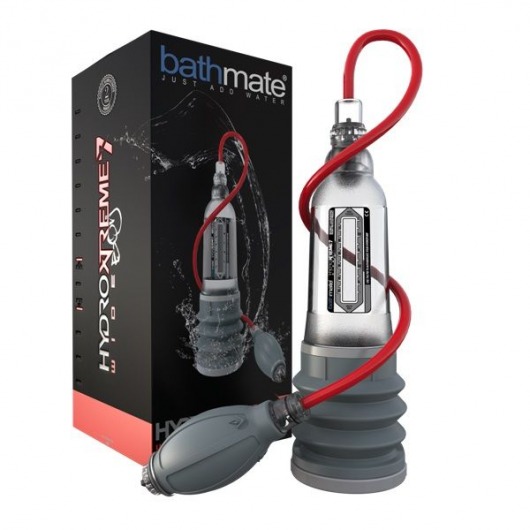 Прозрачная гидропомпа HydroXTREME7 Wide Boy - Bathmate - в Сургуте купить с доставкой