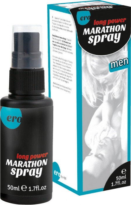 Пролонгирующий спрей для мужчин Long Power Marathon Spray - 50 мл. - Ero - купить с доставкой в Сургуте