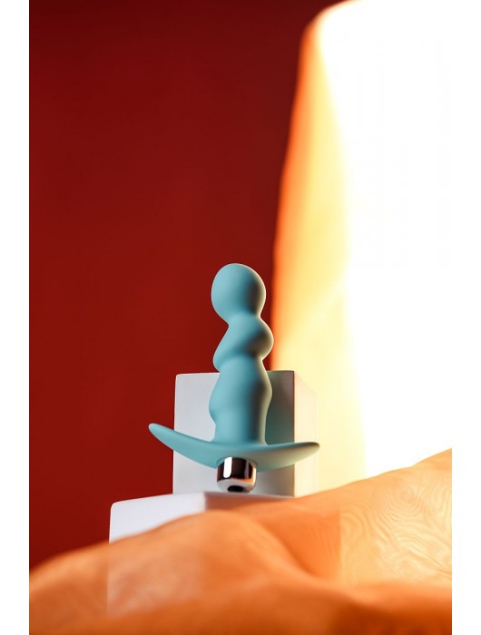 Мятная анальная вибровтулка Bland - 12 см. - ToyFa