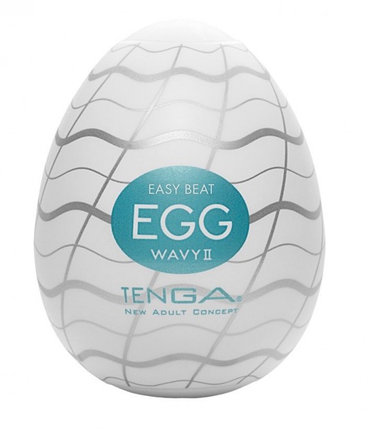 Мастурбатор-яйцо EGG Wavy II - Tenga - в Сургуте купить с доставкой