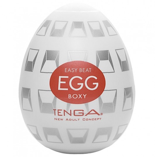 Мастурбатор-яйцо EGG Boxy - Tenga - в Сургуте купить с доставкой