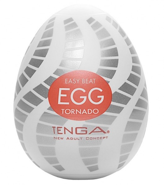 Мастурбатор-яйцо EGG Tornado - Tenga - в Сургуте купить с доставкой