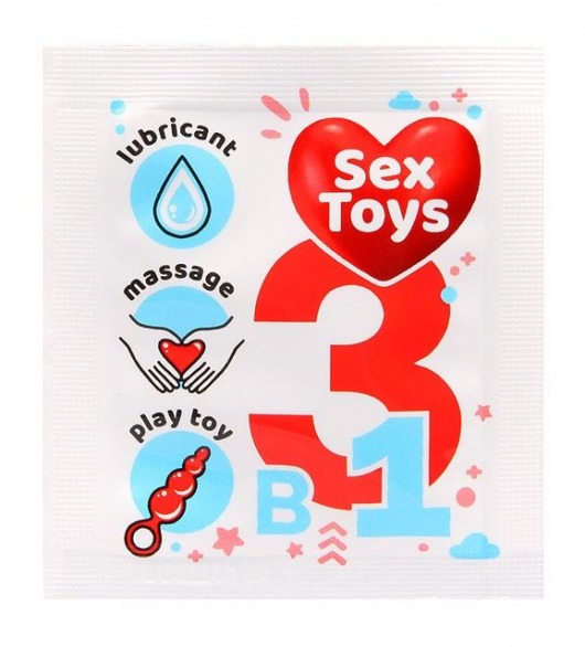 Гель-лубрикант на водной основе Sex Toys - 4 гр. - Биоритм - купить с доставкой в Сургуте