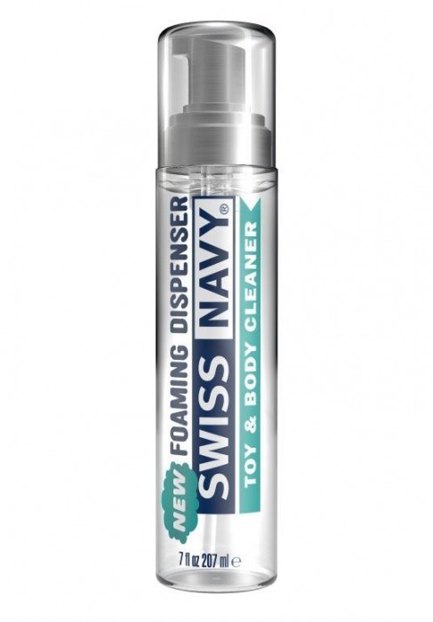Очищающая пенка для игрушек и тела Swiss Navy Toy   Body Cleaner Foamer - 207 мл. - Swiss navy - купить с доставкой в Сургуте