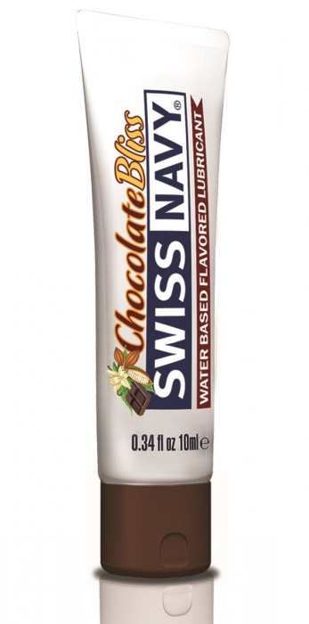 Лубрикант с ароматом шоколада Swiss Navy Chocolate Bliss Lube - 10 мл. - Swiss navy - купить с доставкой в Сургуте