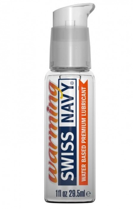 Разогревающий лубрикант на водной основе Swiss Navy Warming Lube - 29,5 мл. - Swiss navy - купить с доставкой в Сургуте