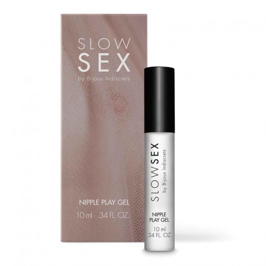 Возбуждающий гель для сосков Slow Sex Nipple Play Gel - 10 мл. - Bijoux Indiscrets - купить с доставкой в Сургуте