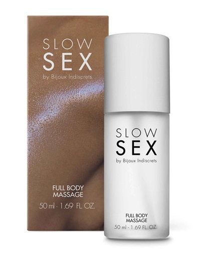 Массажный гель Slow Sex Full Body Massage - 50 мл. - Bijoux Indiscrets - купить с доставкой в Сургуте
