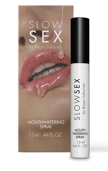 Спрей для усиления слюноотделения Slow Sex Mouthwatering Spray - 13 мл. - Bijoux Indiscrets - купить с доставкой в Сургуте