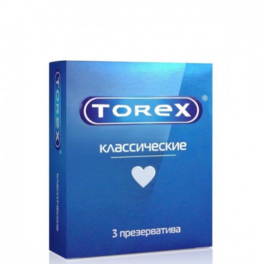 Гладкие презервативы Torex  Классические  - 3 шт. - Torex - купить с доставкой в Сургуте