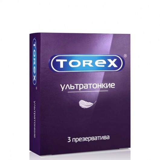 Презервативы Torex  Ультратонкие  - 3 шт. - Torex - купить с доставкой в Сургуте