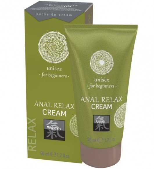 Анальный крем Anal Relax Cream - 50 мл. - Shiatsu - купить с доставкой в Сургуте