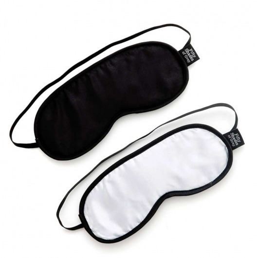 Набор из двух масок на глаза Soft Blindfold Twin Pack - Fifty Shades of Grey - купить с доставкой в Сургуте