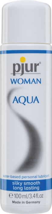 Лубрикант на водной основе pjur WOMAN Aqua - 100 мл. - Pjur - купить с доставкой в Сургуте